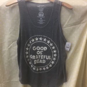 Gray new tank top good ol Grateful Dead